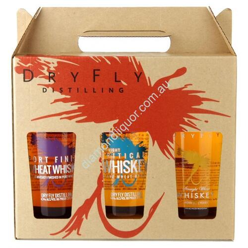 Dry Fly Whiskey Pack 3x375ml