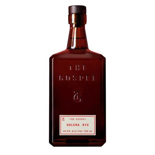 The Gospel Solera Rye 42.5% 700mL