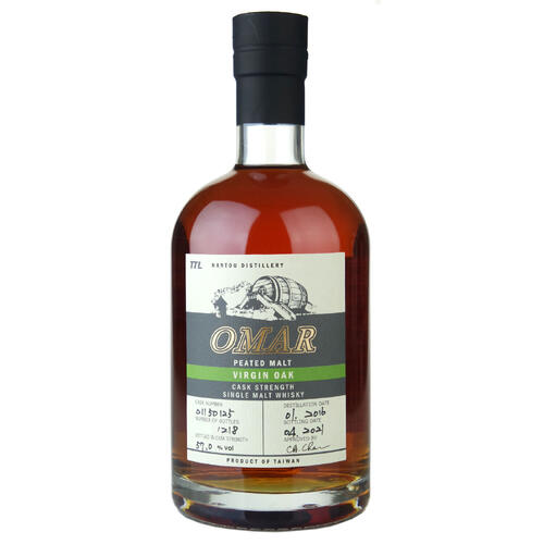 Omar Cask Peated Malt Cask Strength