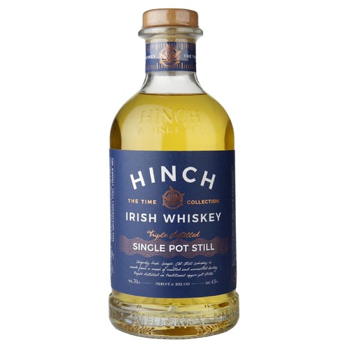 Hinch Single Pot Still Irish Whiskey 43% 700mL