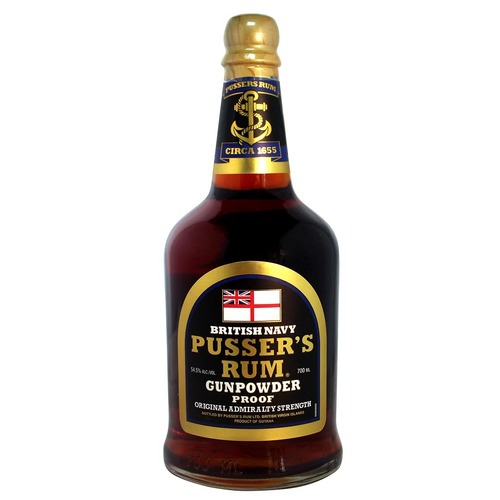 Pussers Rum Gunpowder Proof 54.5% 700ml