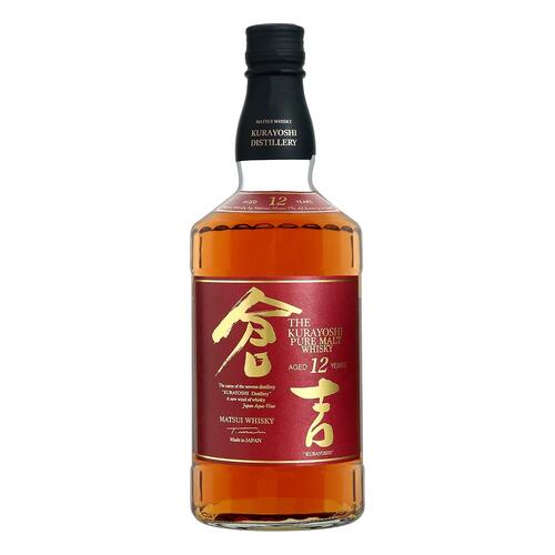 Kurayoshi 12 Year Old Japanese Pure Malt Whisky 43% 700ml
