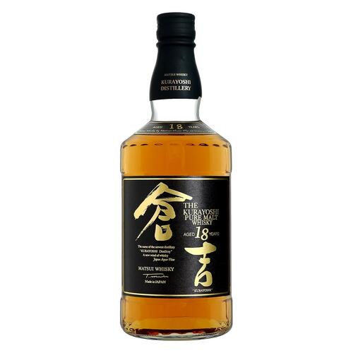 Kurayoshi 18 Year Old Japanese Pure Malt Whisky 43% 700ml