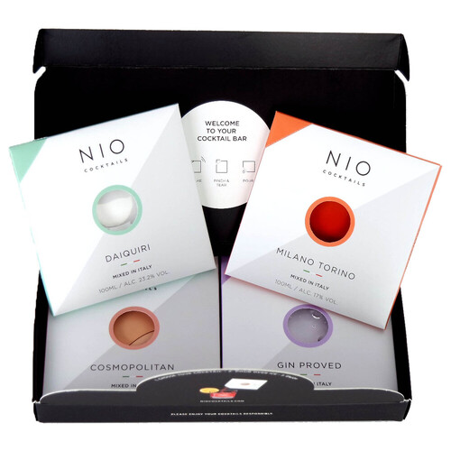 NIO Cocktails 'Bitter Sweet Love' Gift Pack 6 x 100ml